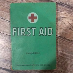 First Aid Textbook Revised 1957 edition